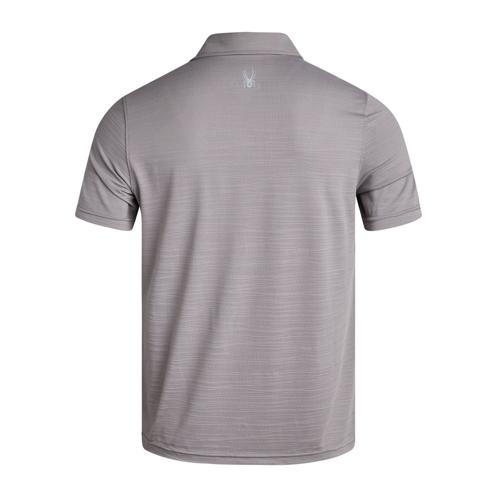 Men's Short Sleeve Jacquard - Pewter