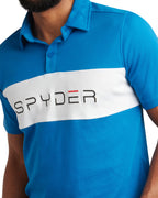 SPYDER Men's Short Sleeve Interlock Color Block