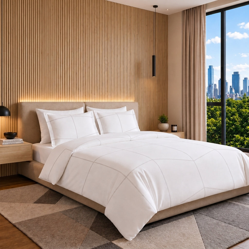 100% Cotton Luxe Duvet Cover Set