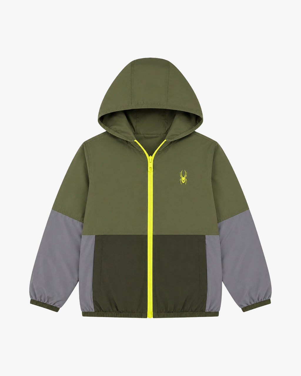 Boys' Reversible Puffer - Dusty Green