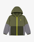 Boys' Reversible Puffer - Dusty Green