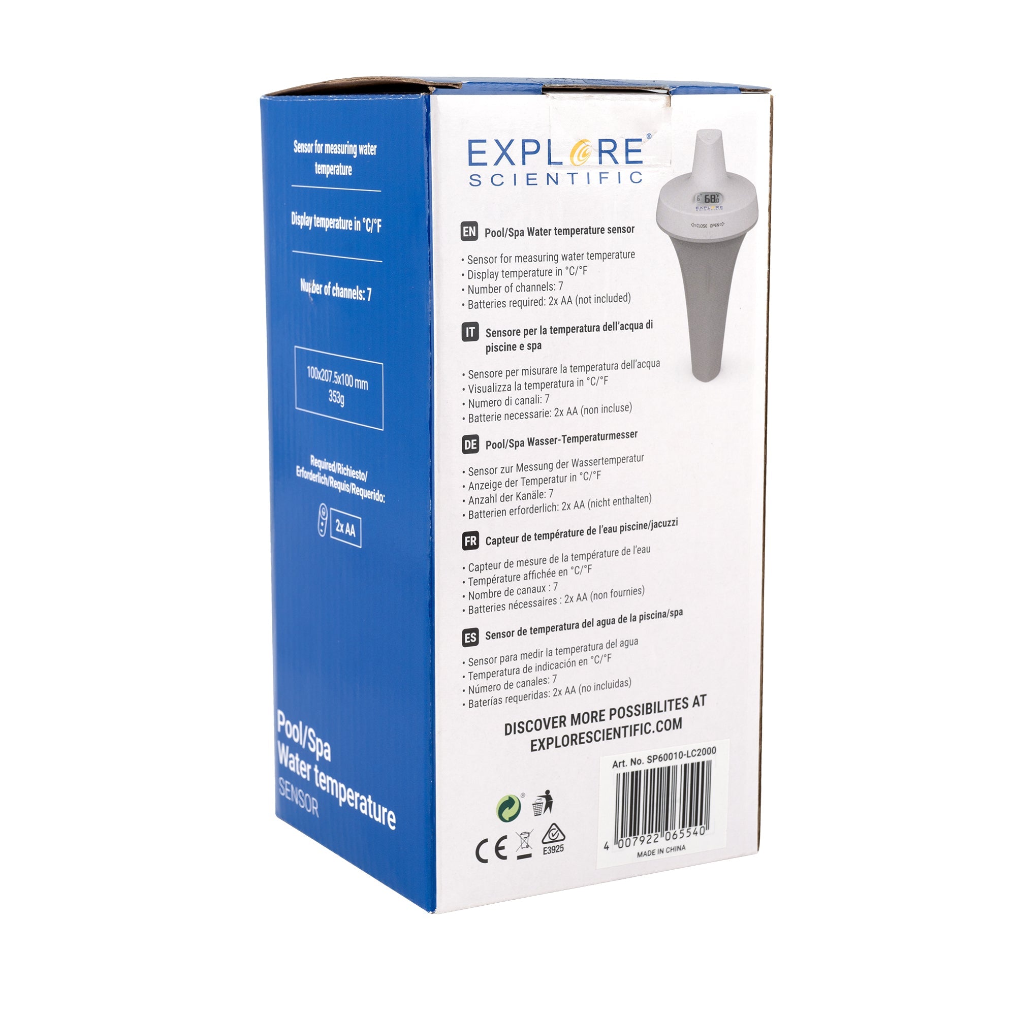 Pool or Spa Sensor