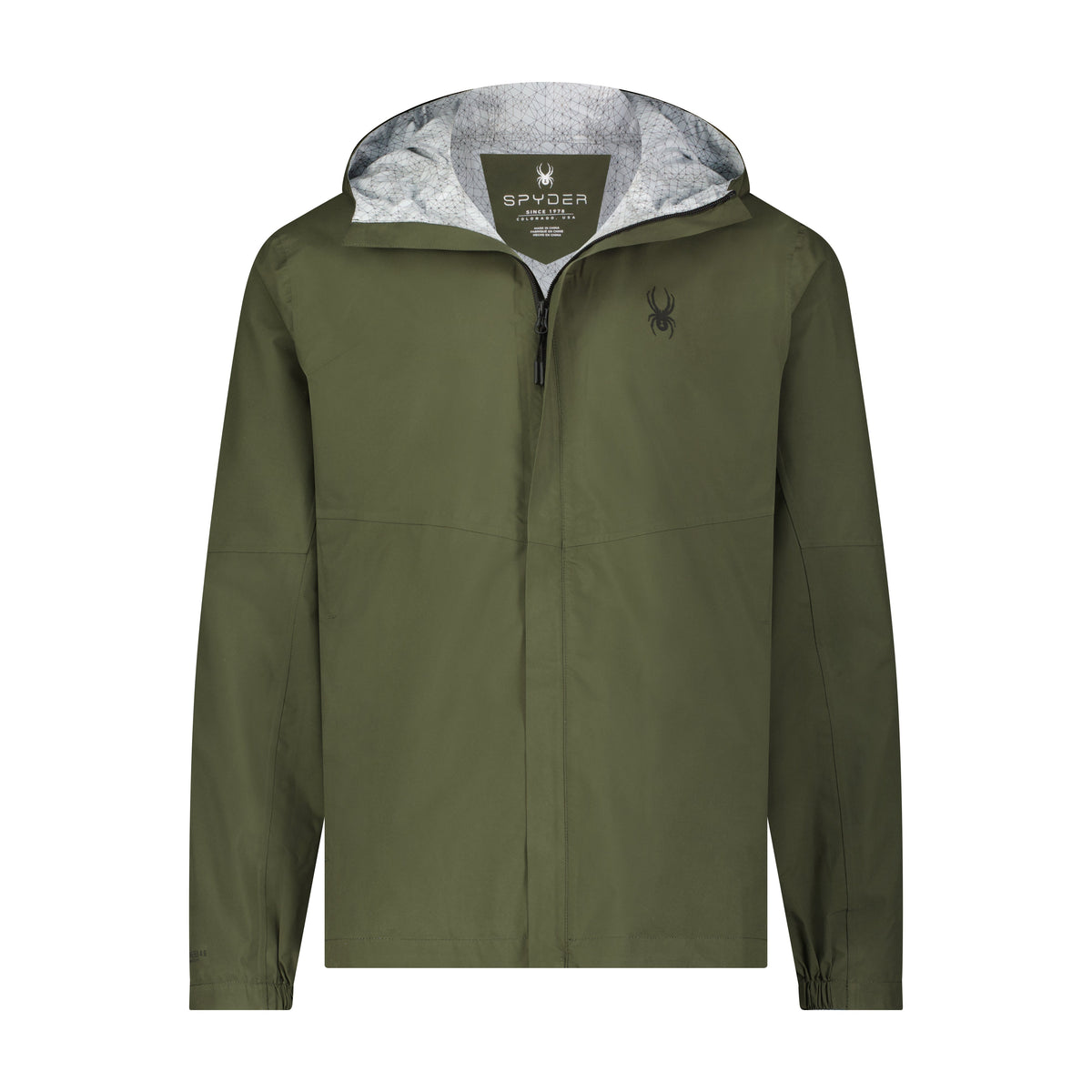 SPYDER Men's Cloudy Day Rain Jacket