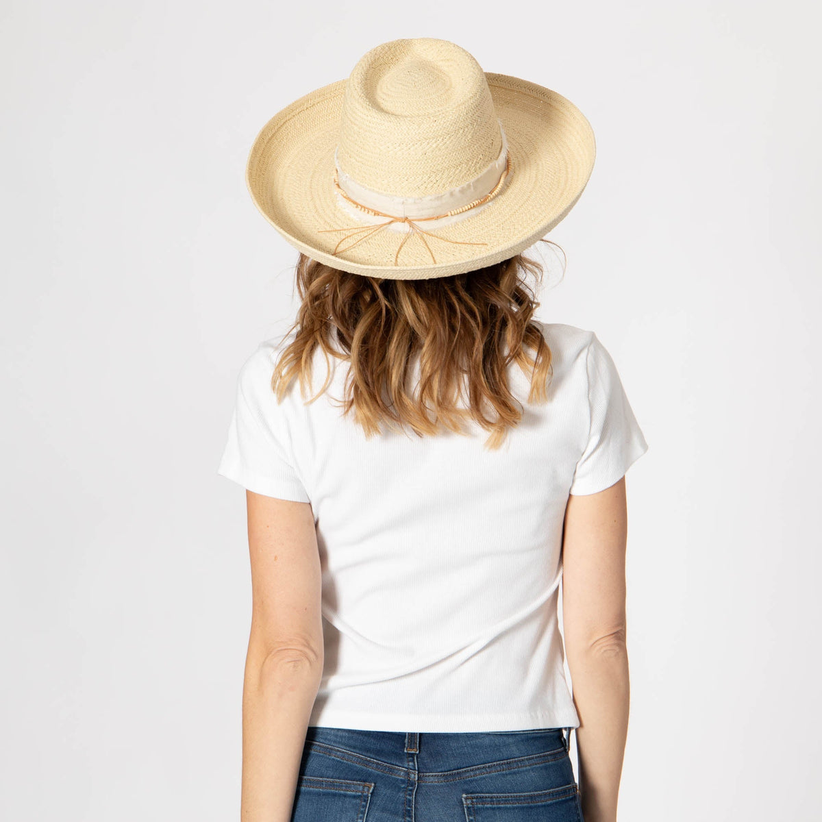 Yesenia - Toyo Straw Kettle Brim Rancher