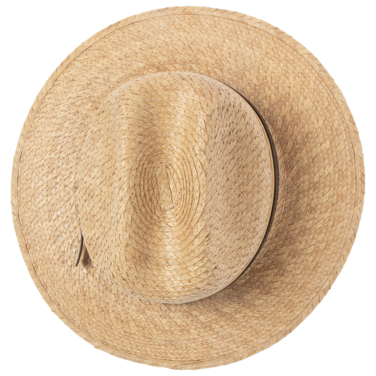 Men's Cattleman's Crease Fedora with Removable Band