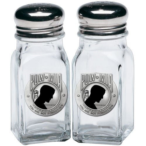 P.O.W. M.I.A. Salt & Pepper Shakers