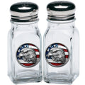 Eagle Head w/ Flag Salt & Pepper Shakers