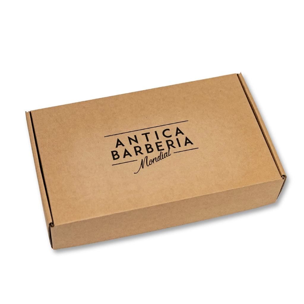 Balsamic Classic Shaving Gift Box: Brush + Aftershave Balm + Shaving Cream