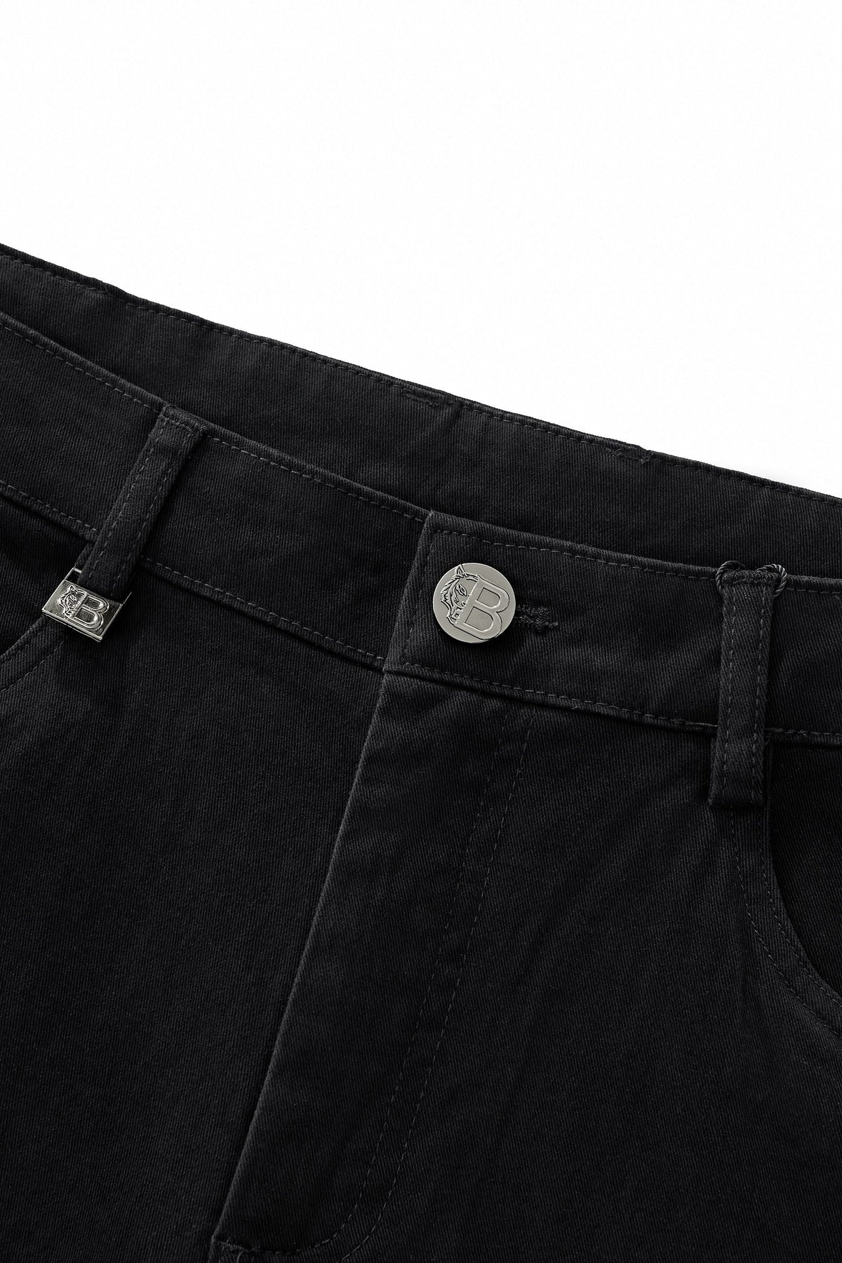 Barocco Apex Men's Stretch Shorts - Black