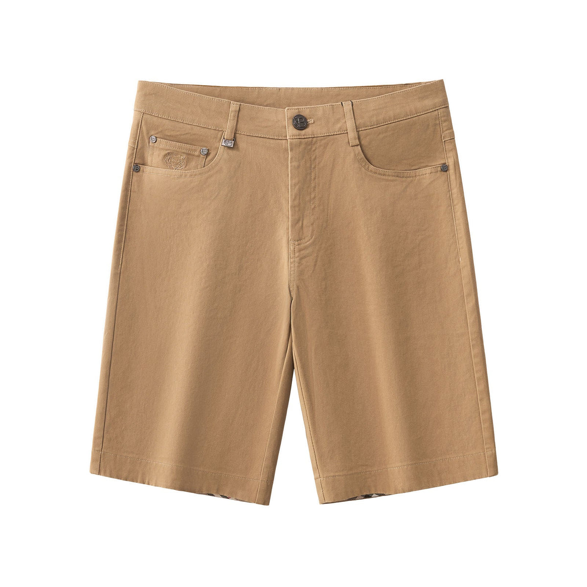 Barocco Apex Men's Stretch Shorts - Khaki