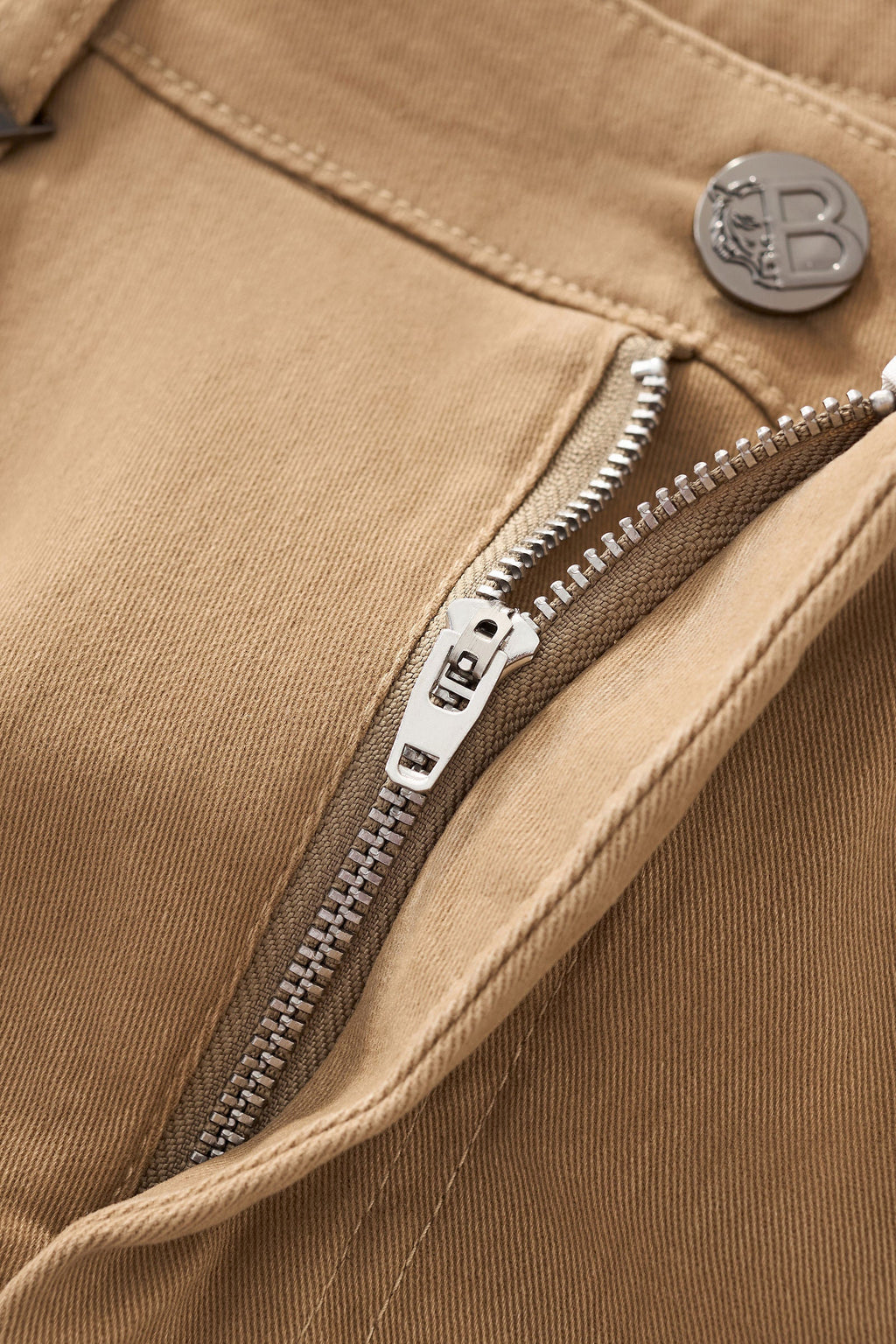 Barocco Apex Men's Stretch Shorts - Khaki