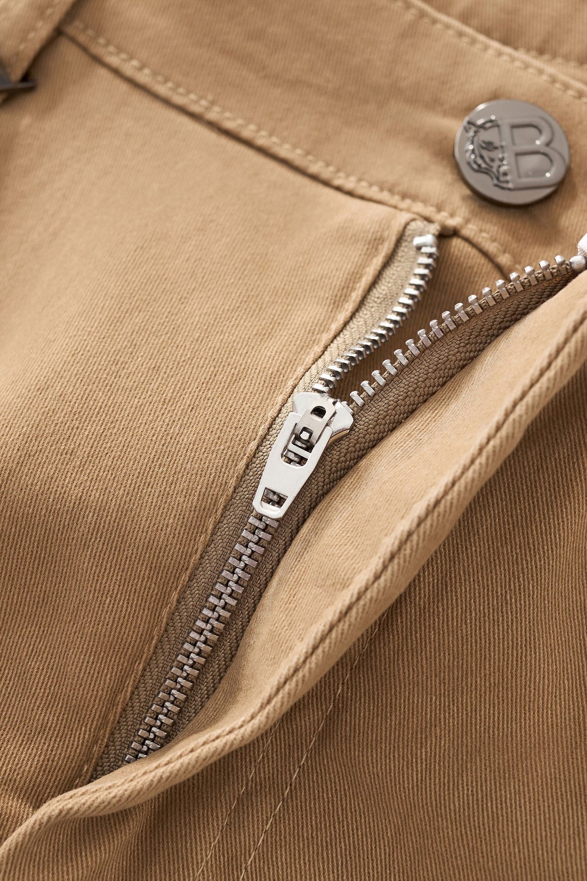 Barocco Apex Men's Stretch Shorts - Khaki