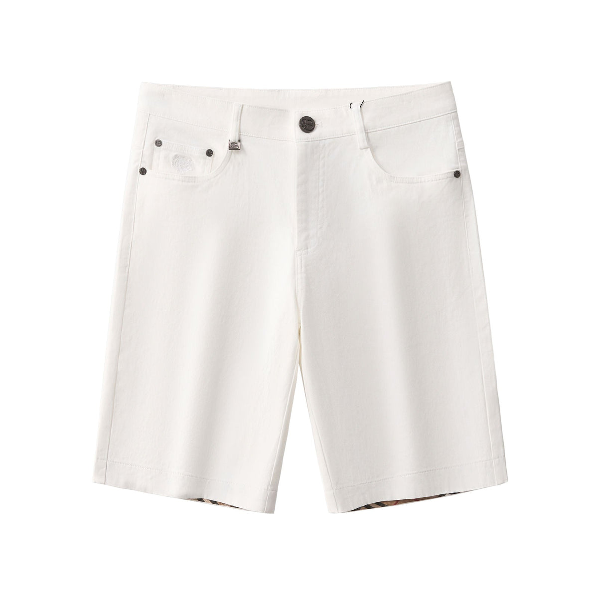 Barocco Apex Men's Stretch Shorts - White