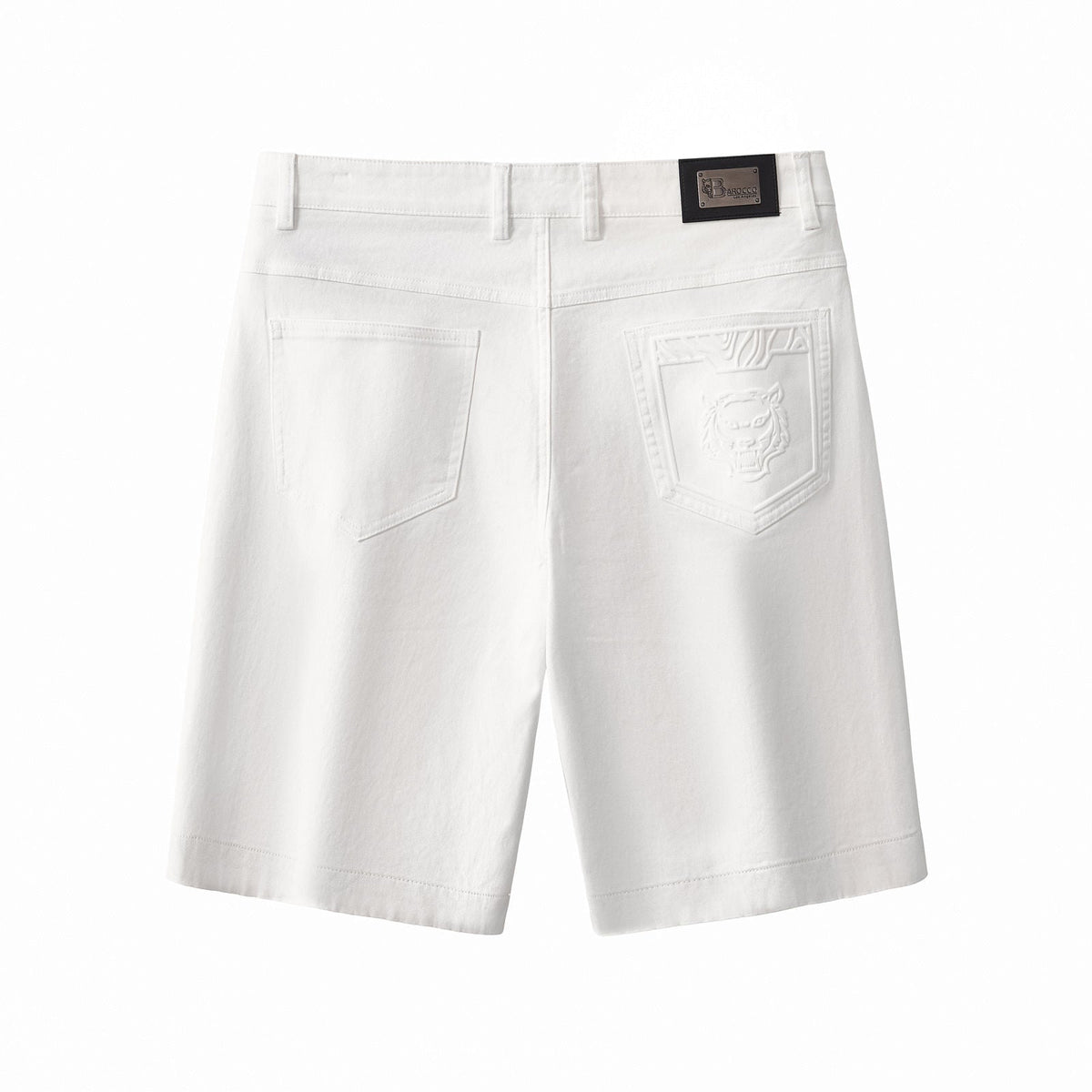 Barocco Apex Men's Stretch Shorts - White