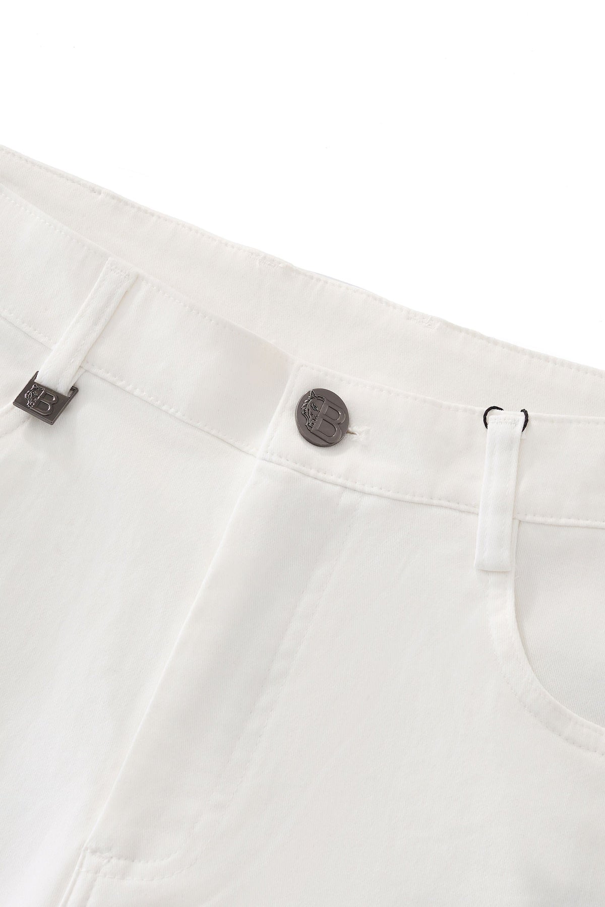 Barocco Apex Men's Stretch Shorts - White
