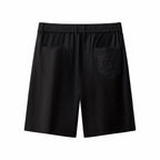 Apex Drawstring Stretch Shorts BLACK