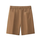 Barocco Apex Drawstring Men's Stretch Shorts - Khaki