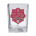 Indiana Hoosiers Football National Championship 2025 Square Shot Glass