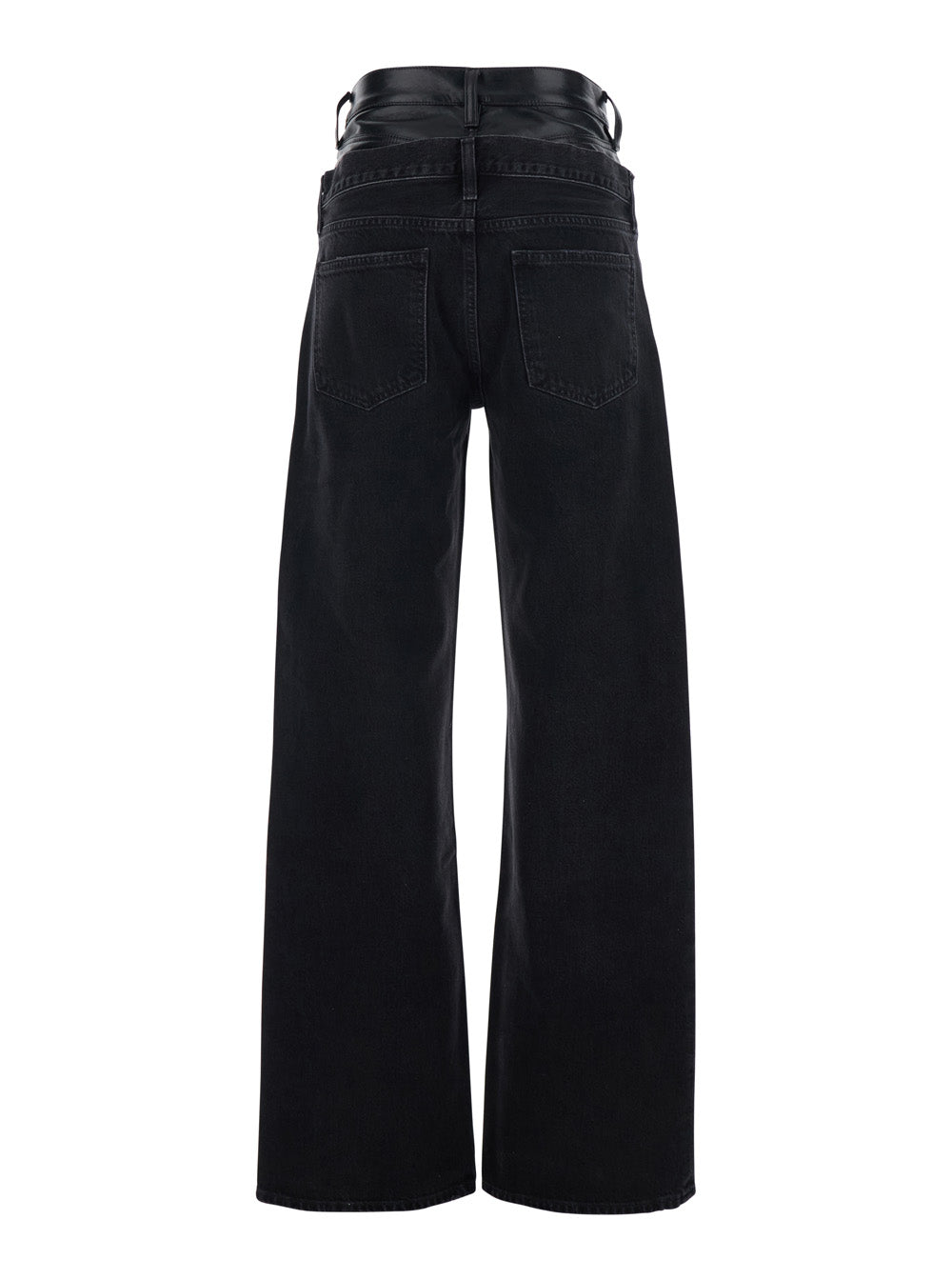 Jeans Elson Double Waist Black Denim