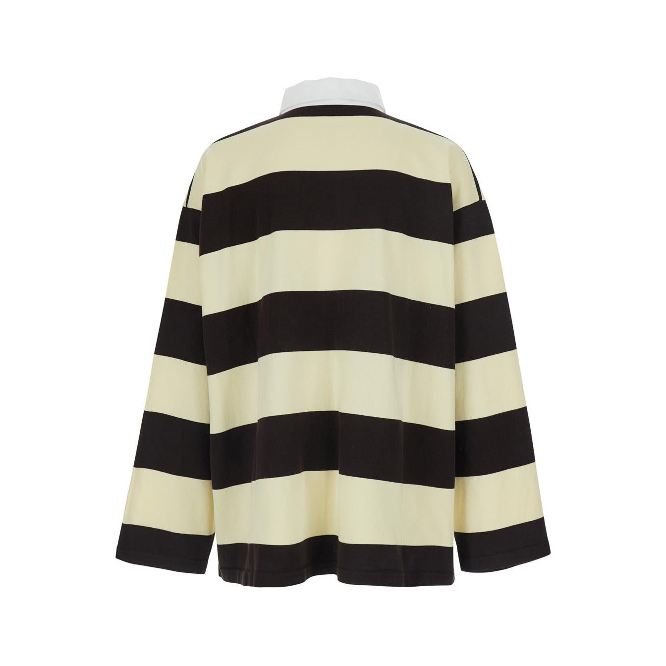 Balenciaga Brown Polo Shirt