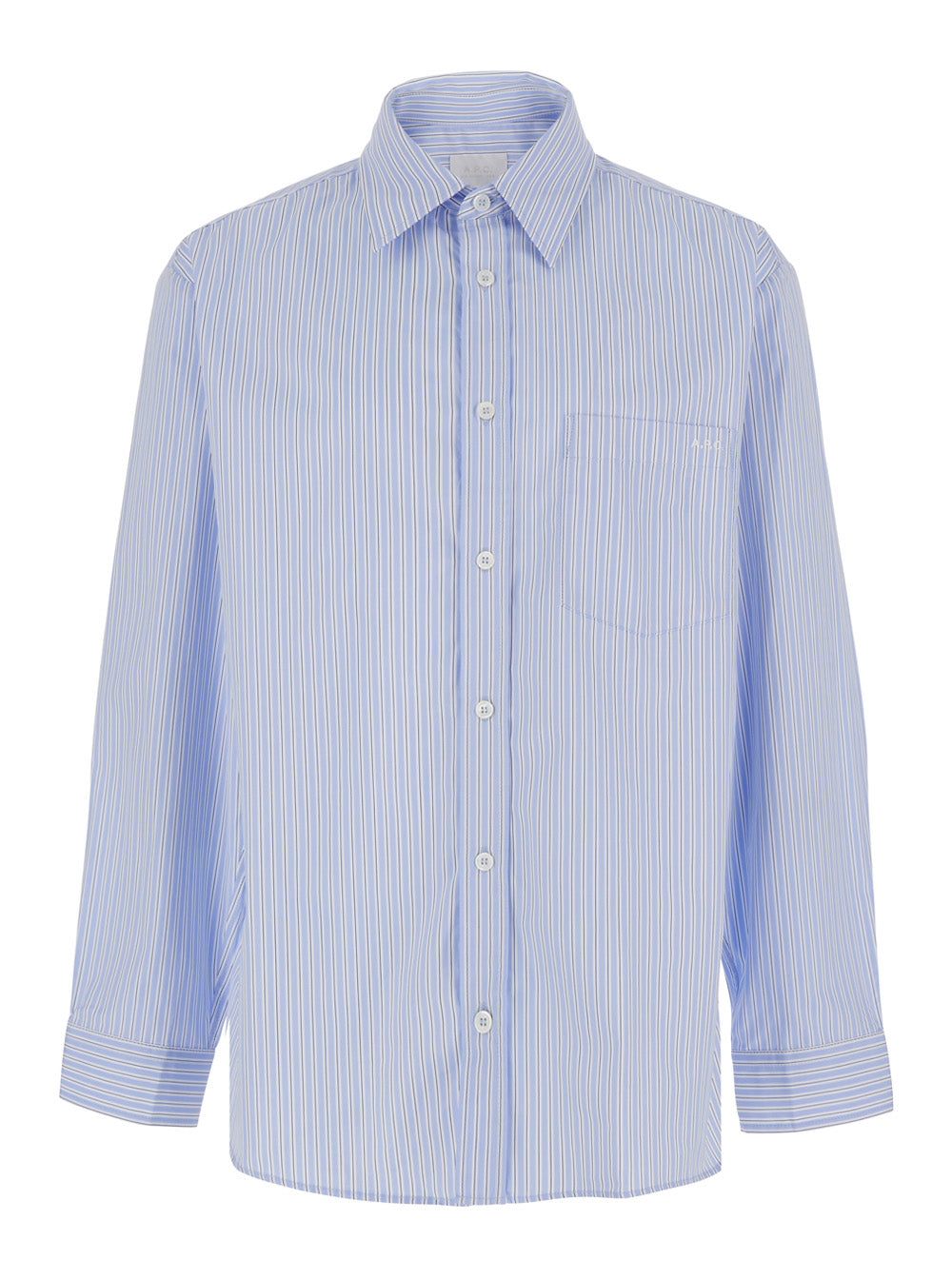 Shirt Light Blue Cotton