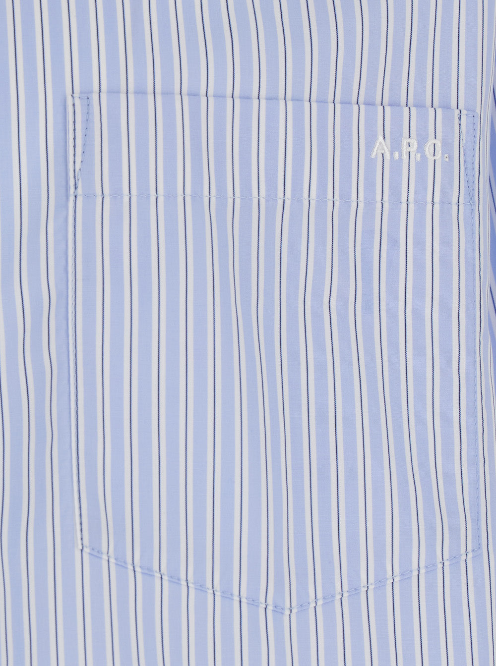 Shirt Light Blue Cotton