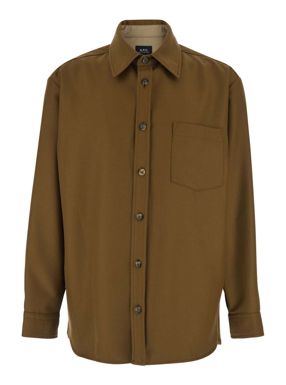 Jacket Brown Wool Blend