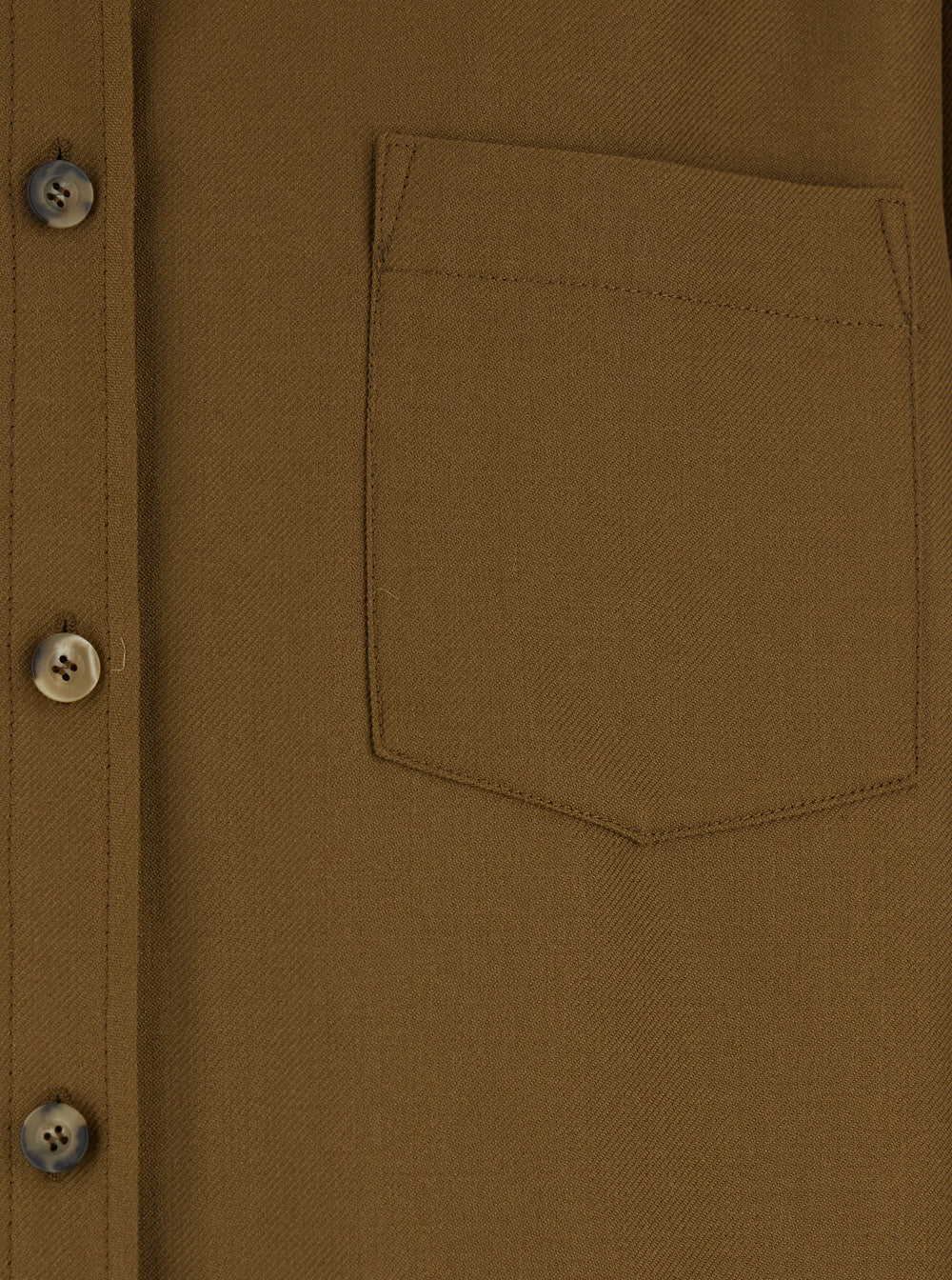 Jacket Brown Wool Blend
