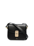 Mini Crossbody Bag Grace Black Leather