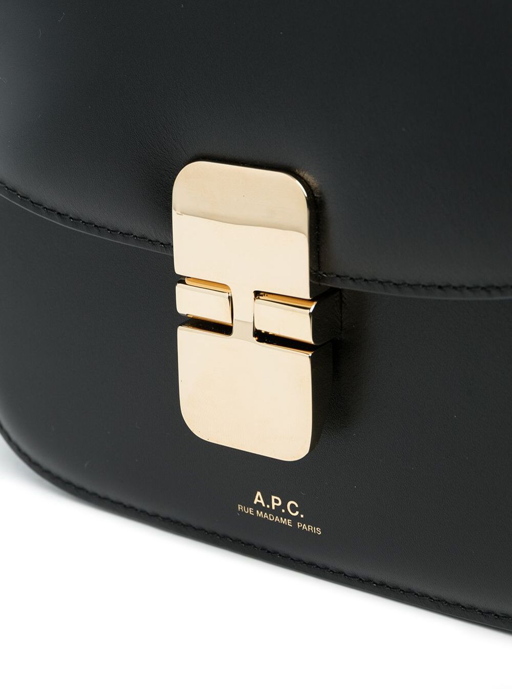 Mini Crossbody Bag Grace Black Leather
