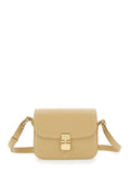 Crossbody Bag Grace Small Beige Leather