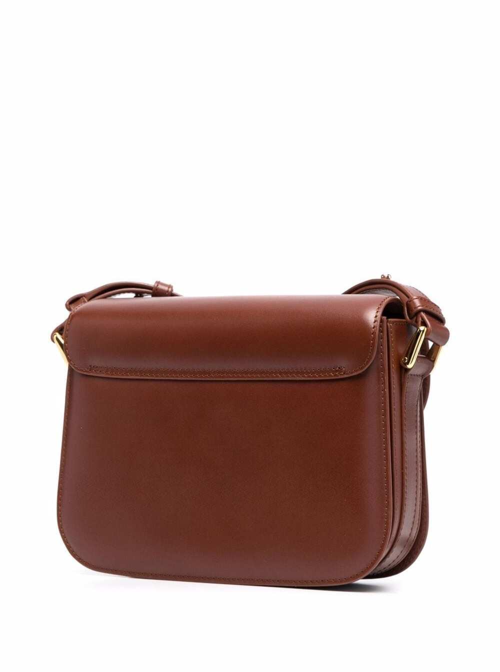 Crossbody Bag Grace Small Brown Leather