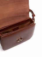 Crossbody Bag Grace Small Brown Leather