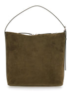Shoulder Bag Vera Brown Suede