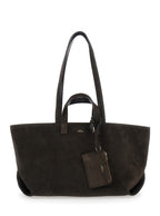 Shopper Bag 'Le Drummer' Brown Suede