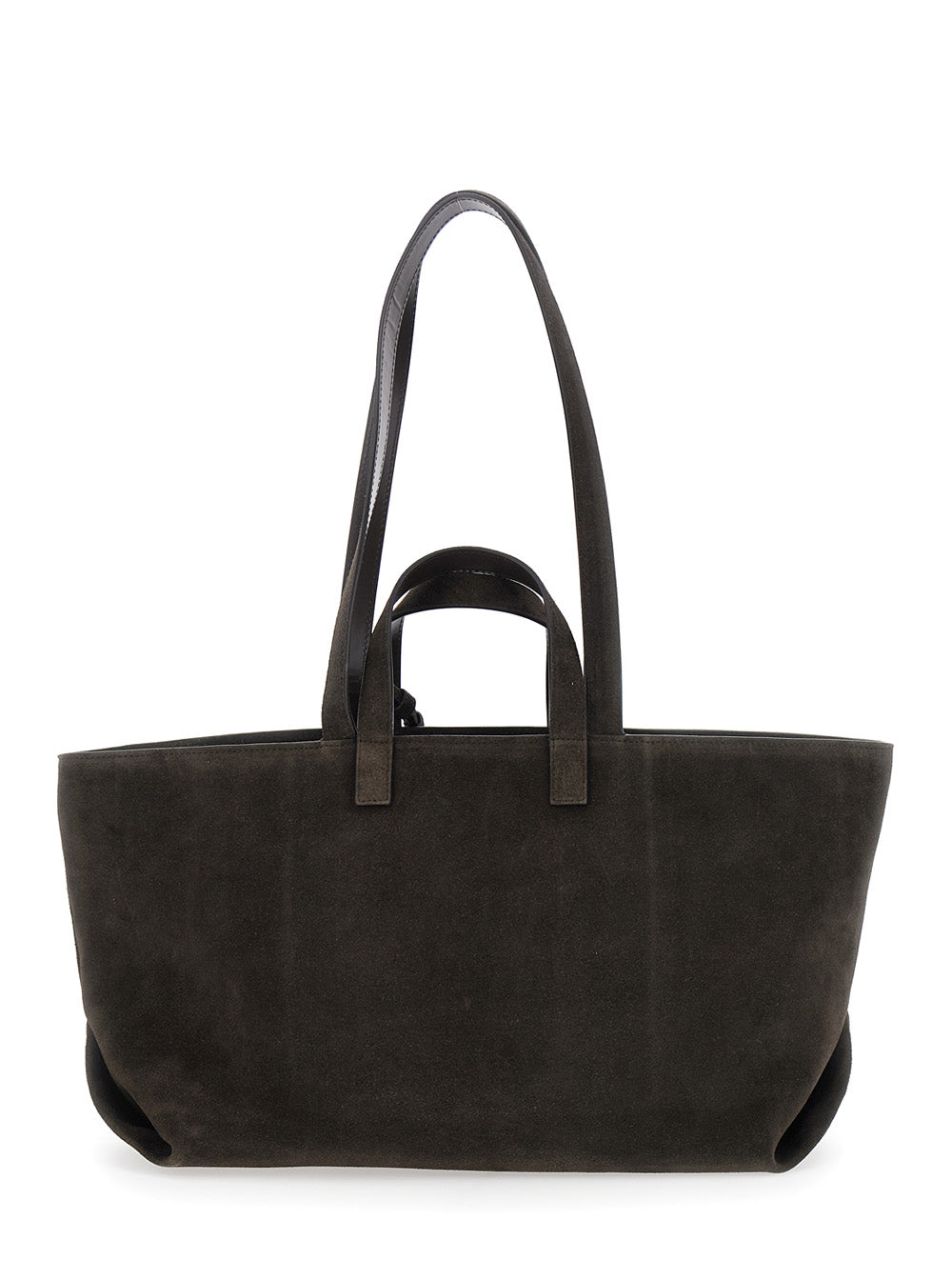 Shopper Bag 'Le Drummer' Brown Suede