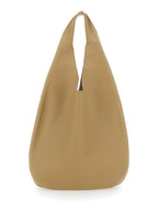 Shoulder Bag Le Neige Beige Leather