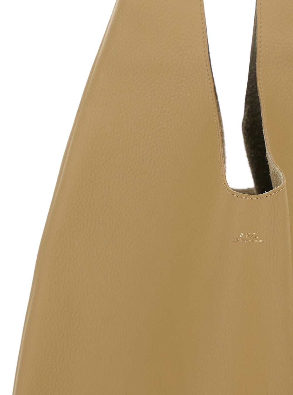 Shoulder Bag Le Neige Beige Leather