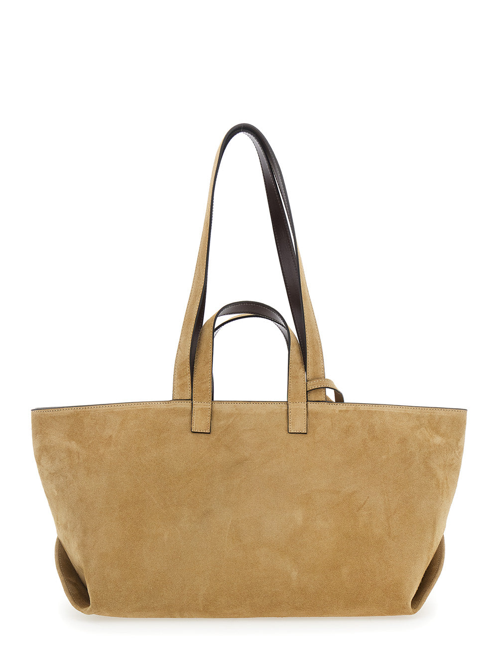 Tote Bag Le Drummer Beige Suede