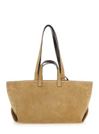 Tote Bag Le Drummer Beige Suede