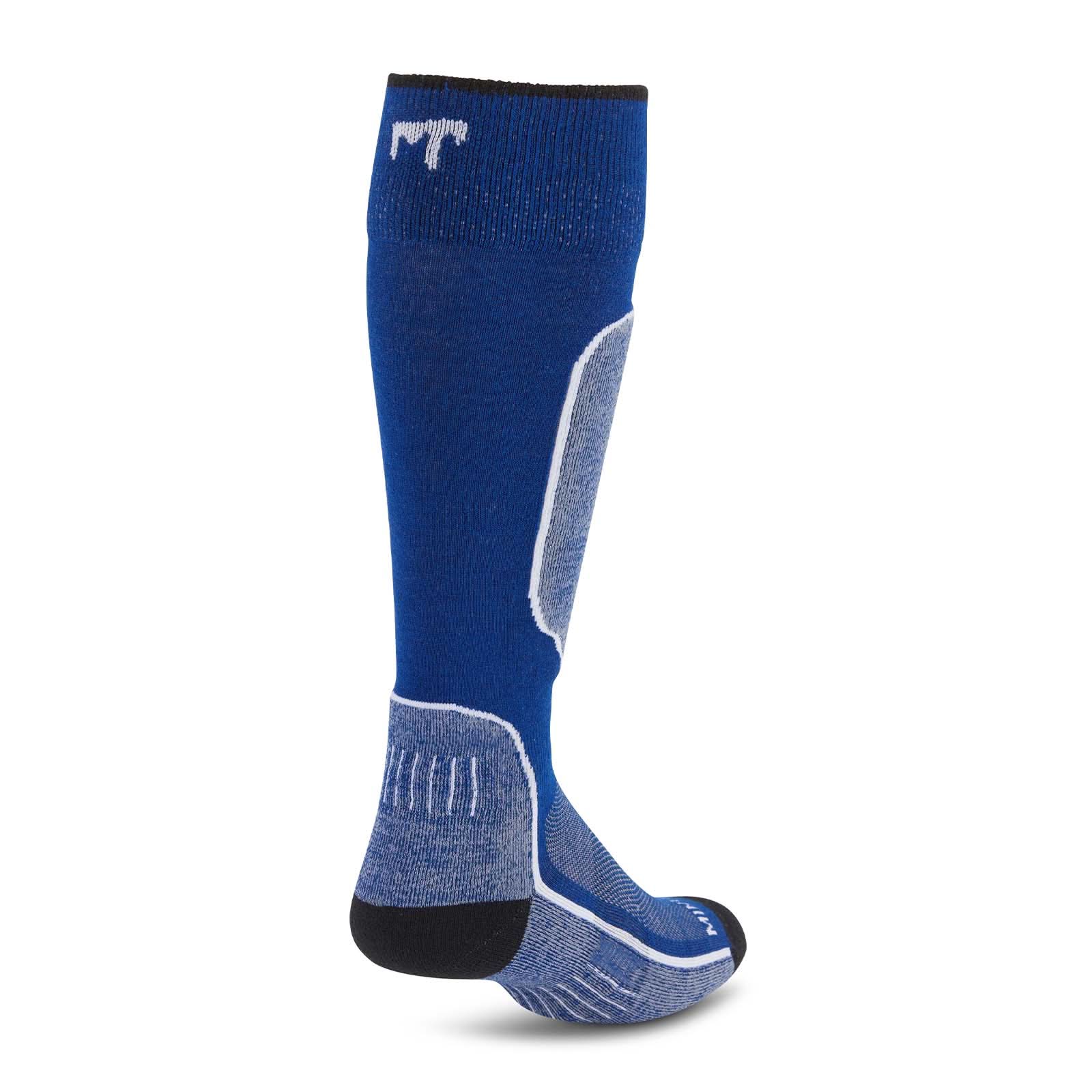 Merino Wool Ski Socks - Micro Cushion - Over The Calf
