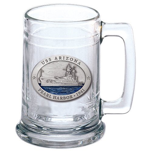 USS Arizona Pearl Harbor Stein, 15 oz