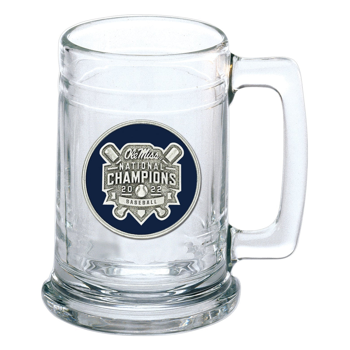 Ole Miss Baseball National Champions 2022 Stein, 15 oz