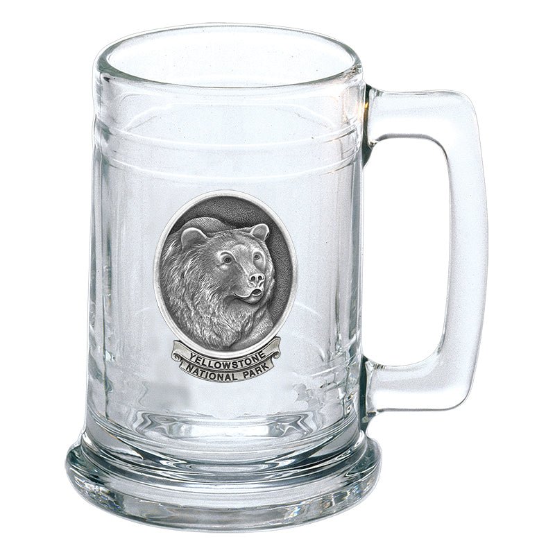 Grizzly Yellowstone National Park Stein, 15 oz