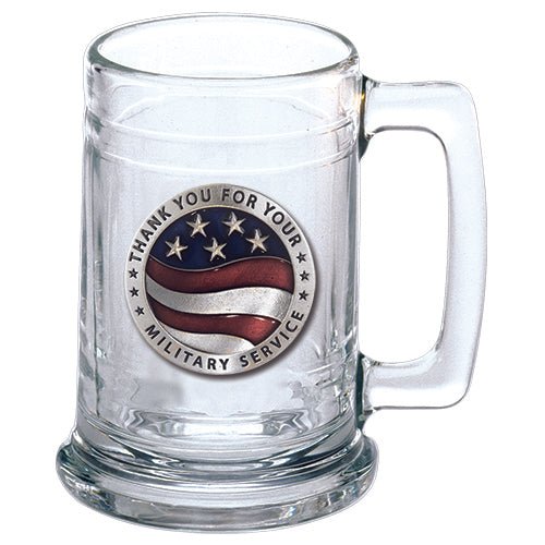 Thank You For Your Military Service Stein, 15 oz