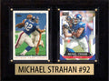 Michael Strahan Score Donruss 2025 2024  2 Card 6" x 8" Plaque New York Giants