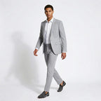 Barocco Essence Signature Men's Suit - Grey