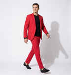 Barocco Essence Signature Men's Suit - Red