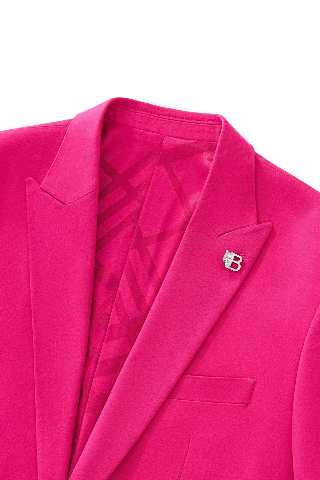 Barocco Essence Signature Men's Suit - Fuchsia
