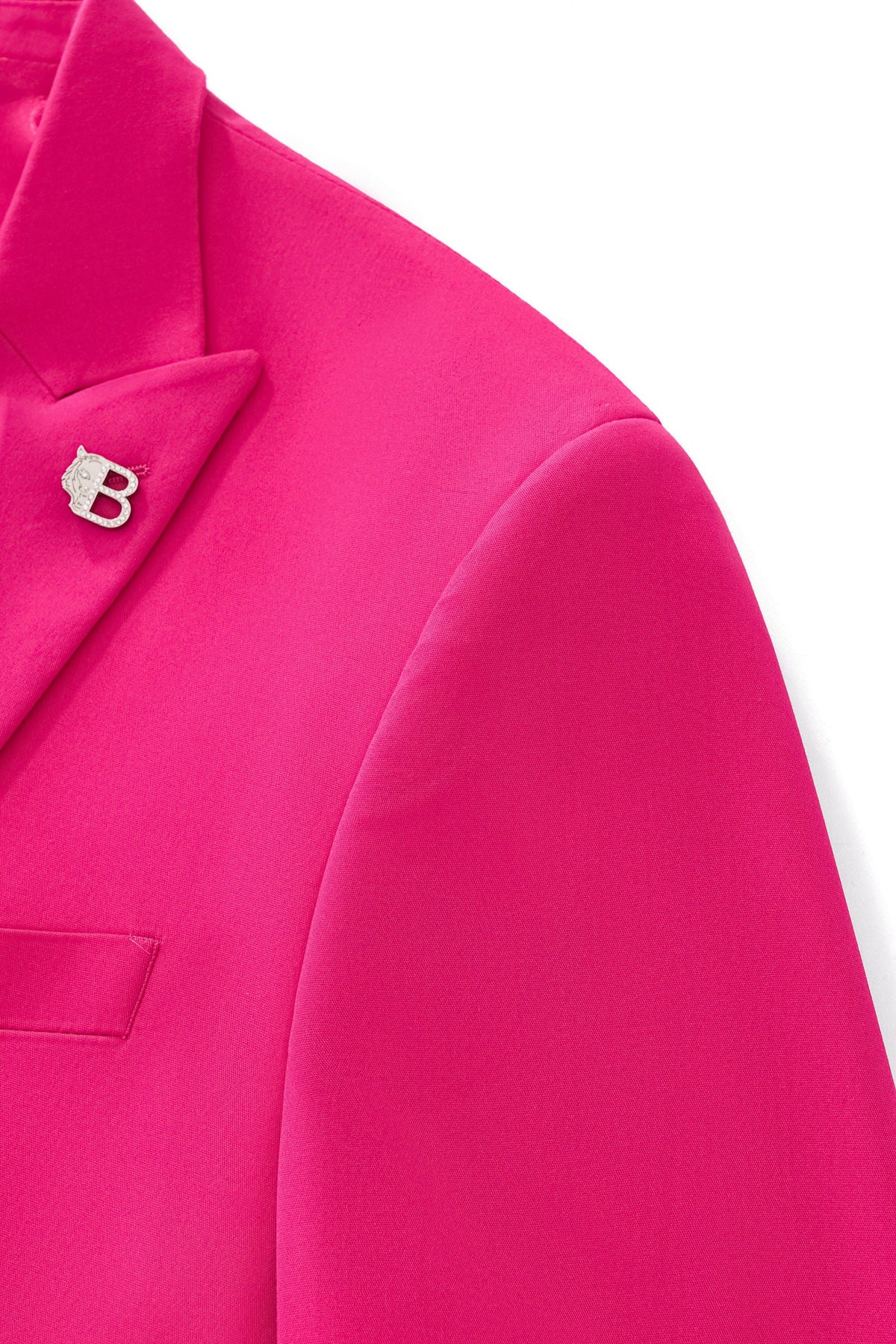 Barocco Essence Signature Men's Suit - Fuchsia